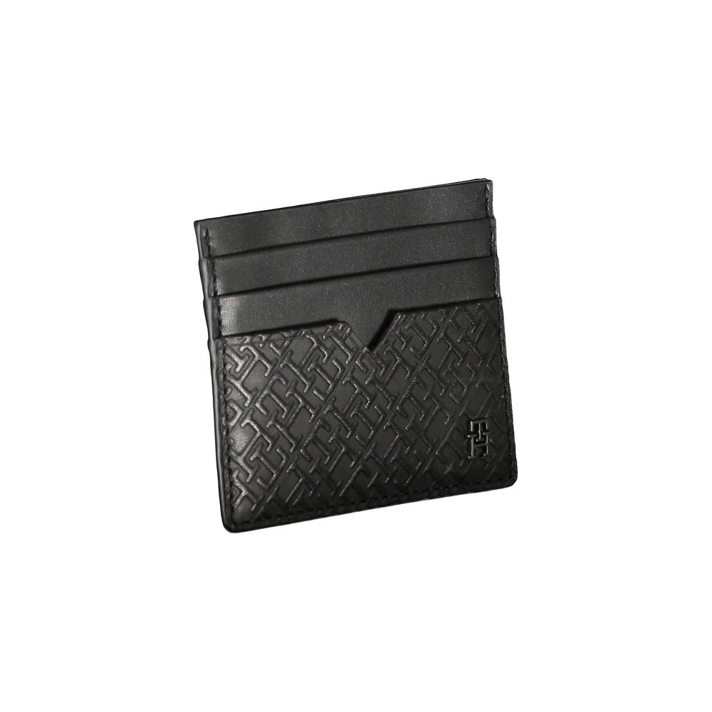 Tommy Hilfiger Herren Leder Geldbörse Schwarz