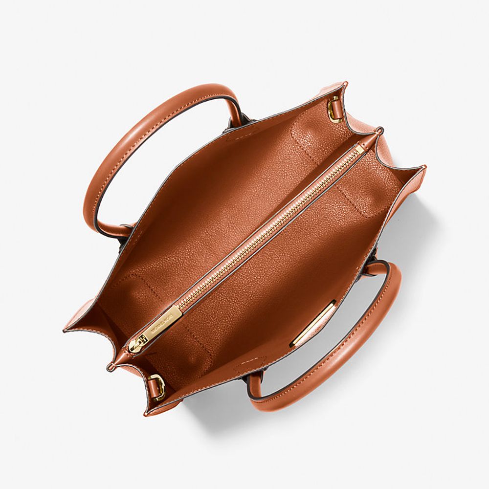 Michael Kors braune Pelzhandtasche