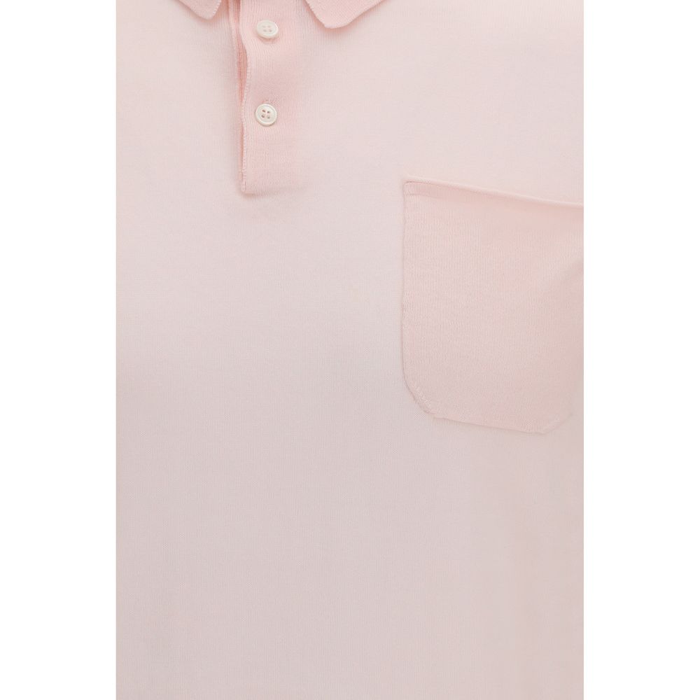 Aragona Kaschmir Multicolor Baumwoll-Polohemd