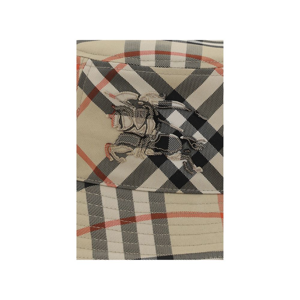 Chapeau en polyester beige Burberry