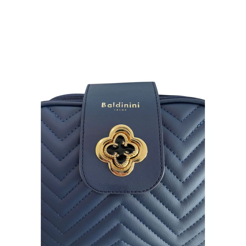 Sac bandoulière Baldinini Trend en PU bleu pour femme