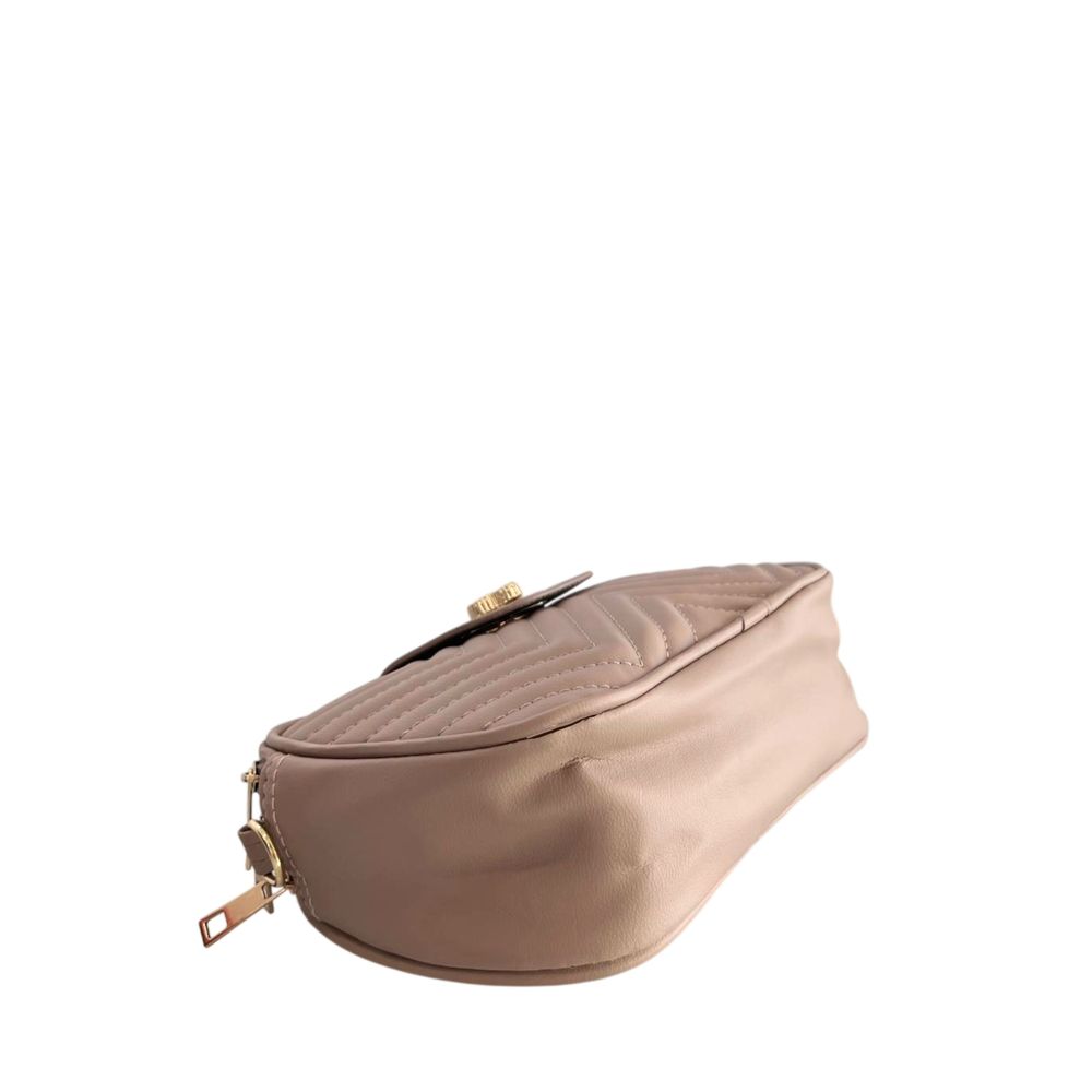 Sac bandoulière Baldinini Trend beige en PU pour femme