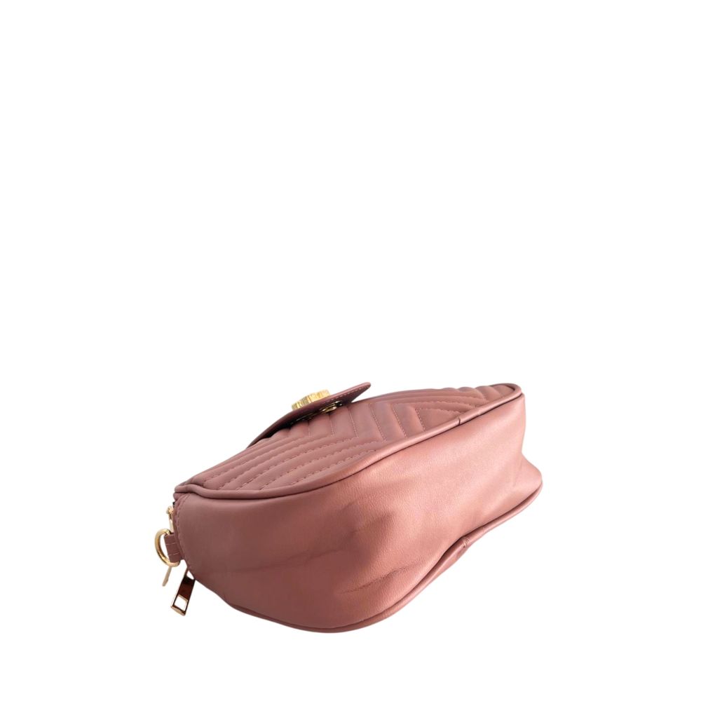 Sac bandoulière femme Baldinini Trend en polyuréthane rose