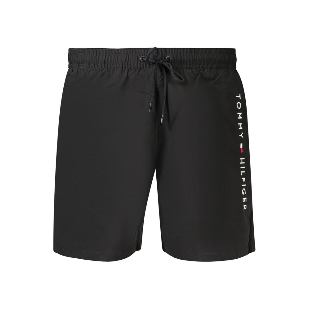 Tommy Hilfiger Schwarze Badehose aus Polyester für Herren