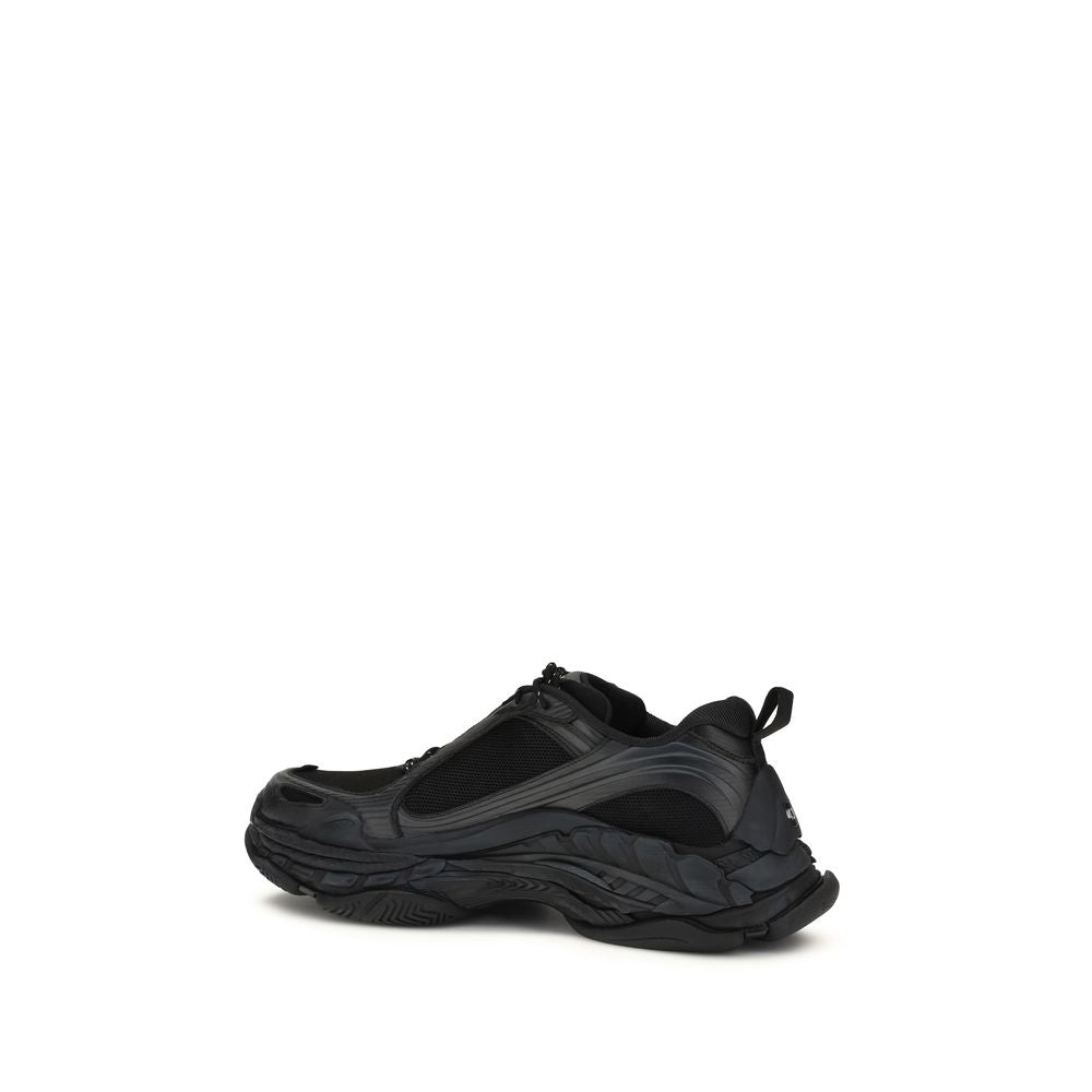 Balenciaga Schwarze Polyester-Sportsneaker