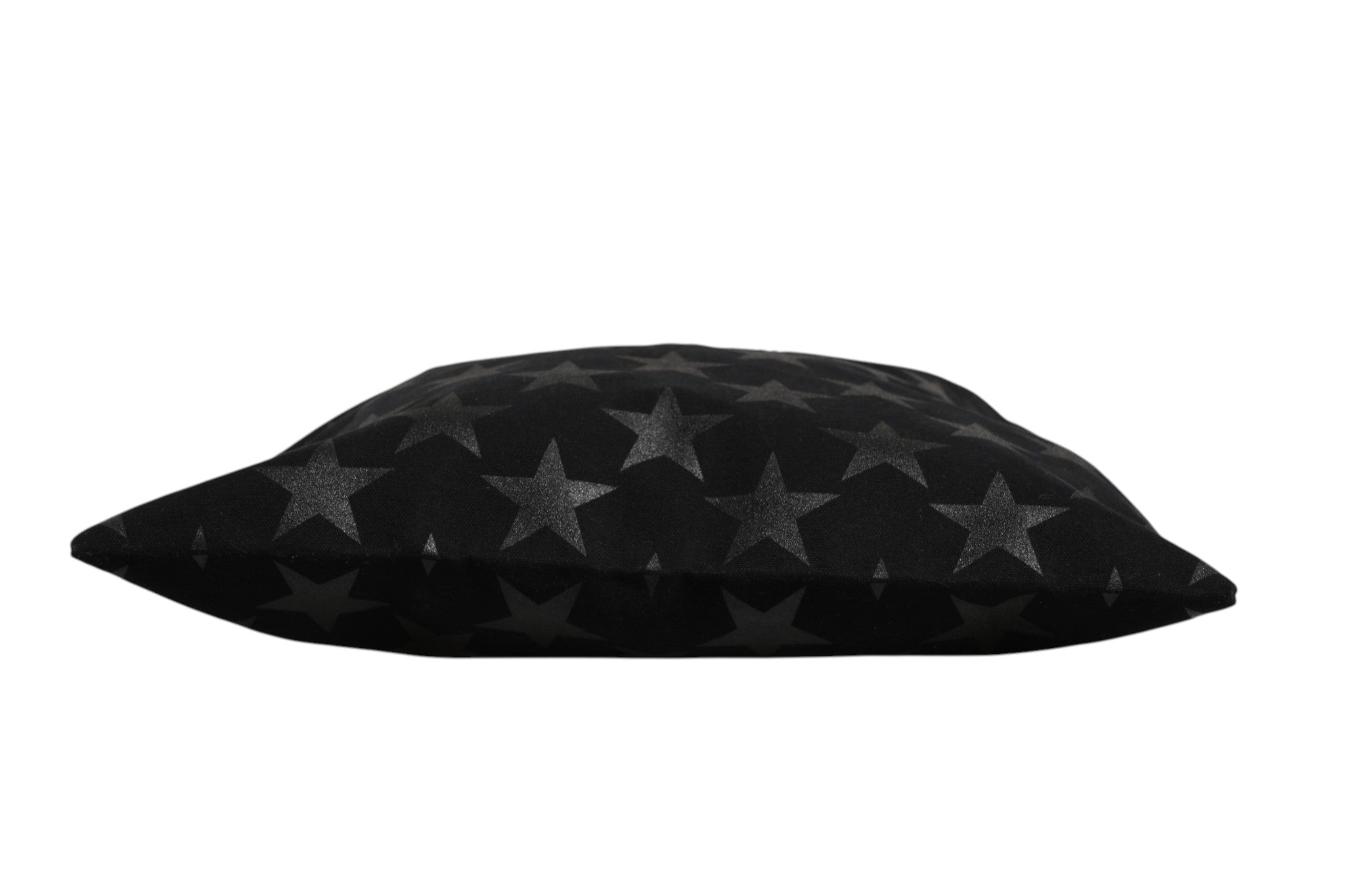 Sac cabas noir Saint Laurent Rive Droite à imprimé étoile