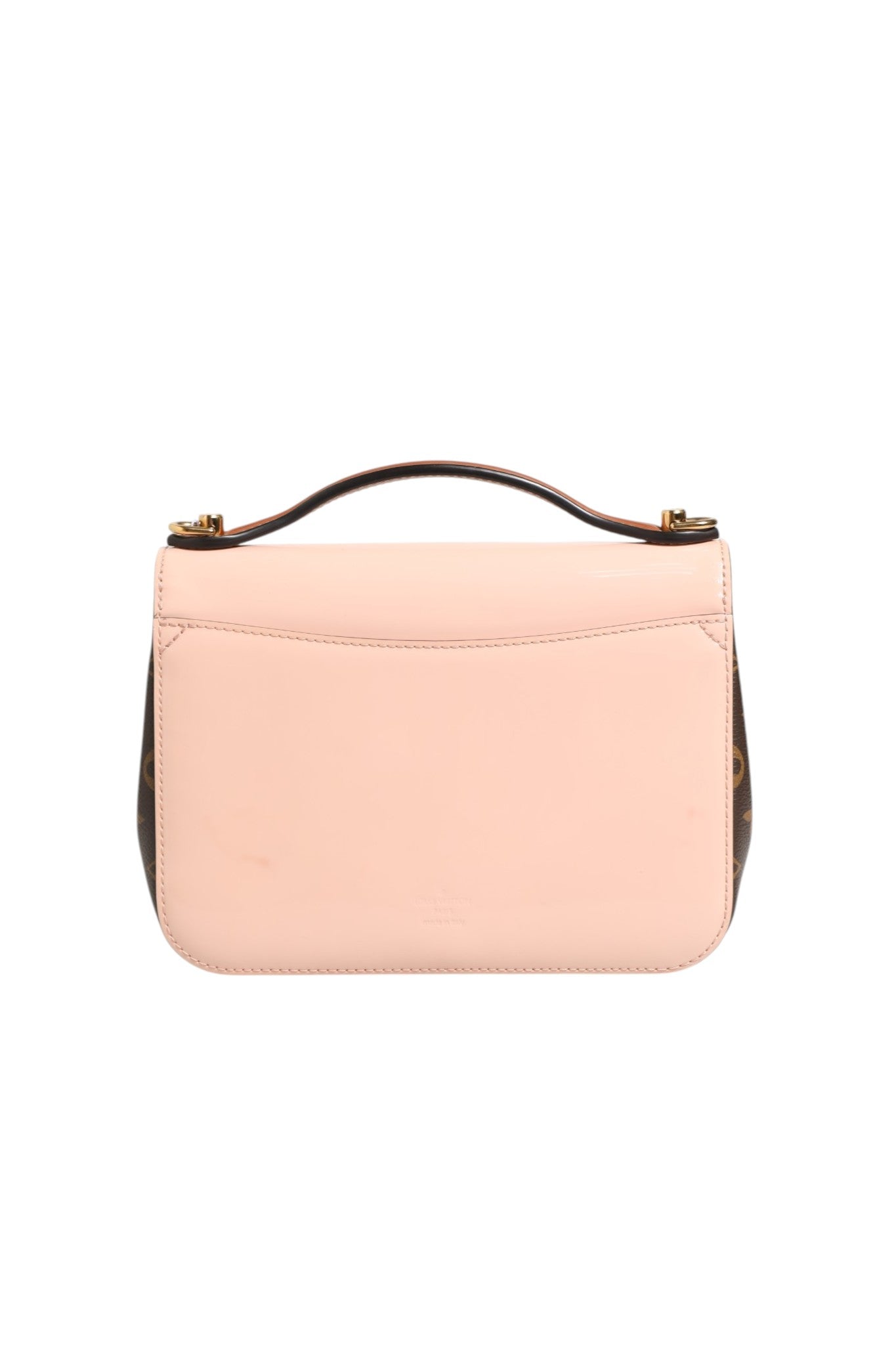 Louis Vuitton Rosa Vernis und Monogram Canvas Cherrywood BB Umhängetasche