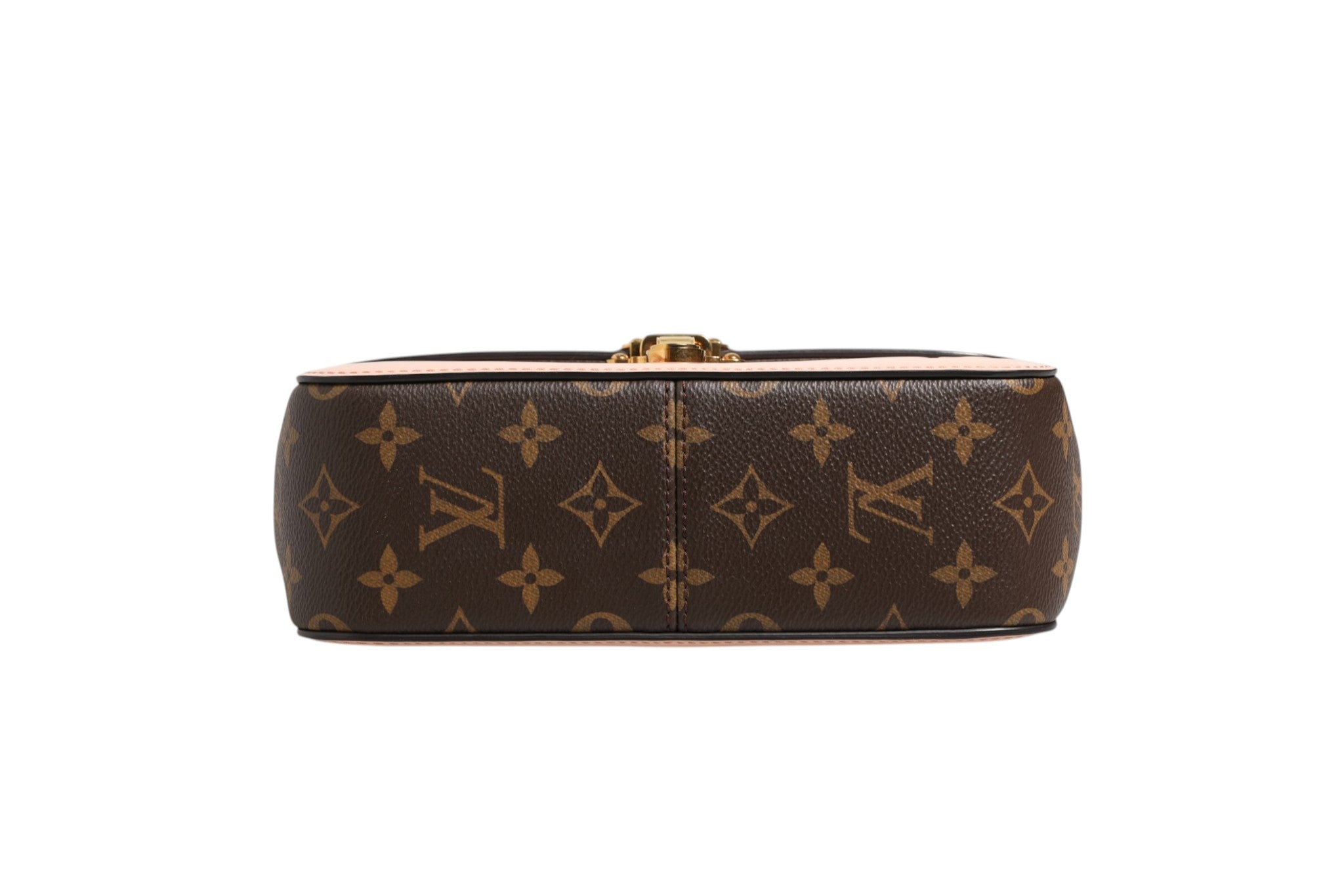 Louis Vuitton Rosa Vernis und Monogram Canvas Cherrywood BB Umhängetasche