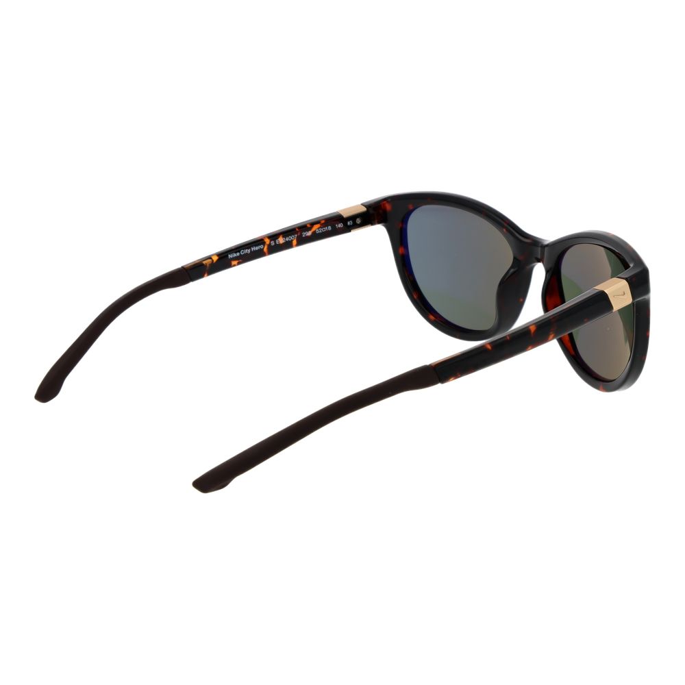 Nike Braune Kunststoff-Sonnenbrille