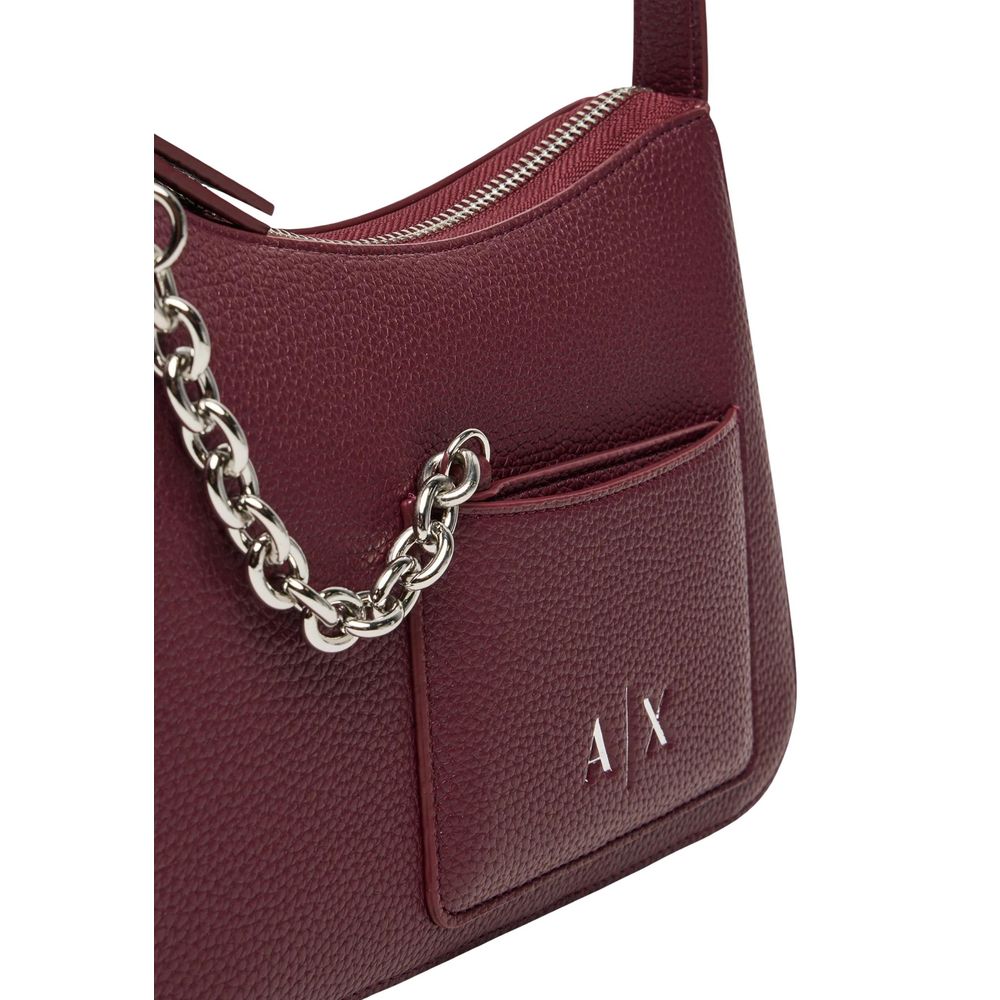 Armani Exchange Bordeaux Handbag