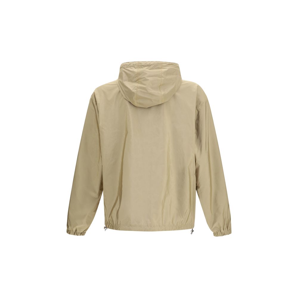 Prada Jacke aus recyceltem Polyamid in Beige