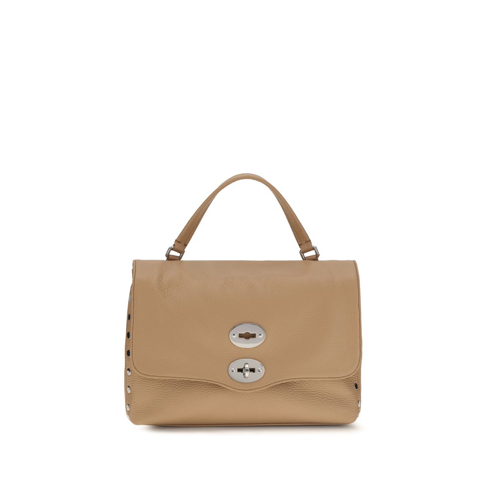 Zanellato Beige Kalbsleder Bos Taurus Handtasche