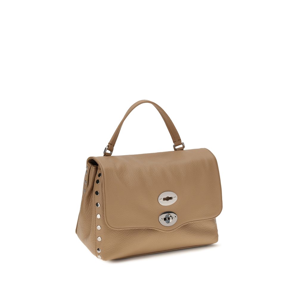 Zanellato Beige Kalbsleder Bos Taurus Handtasche