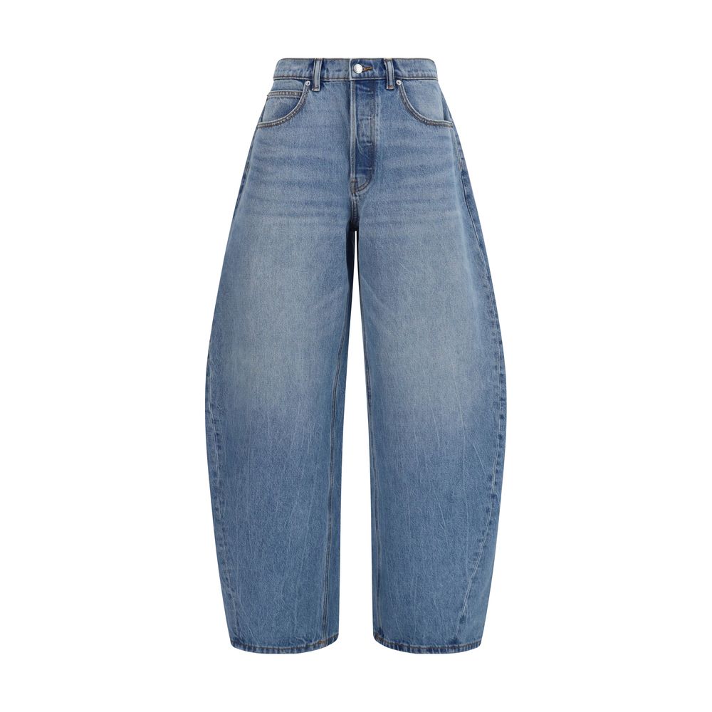 Jean en denim de coton bleu Alexander Wang