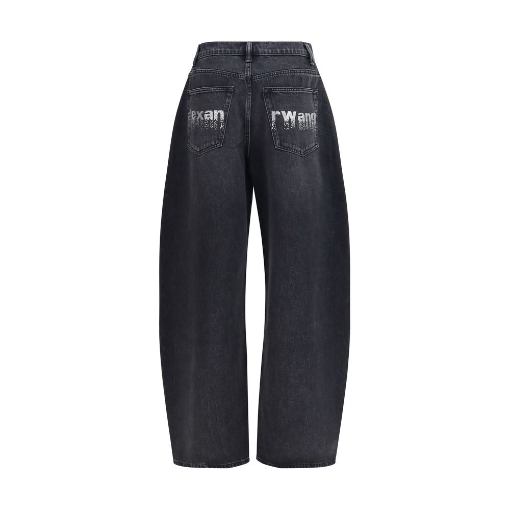 Alexander Wang Jean en coton noir