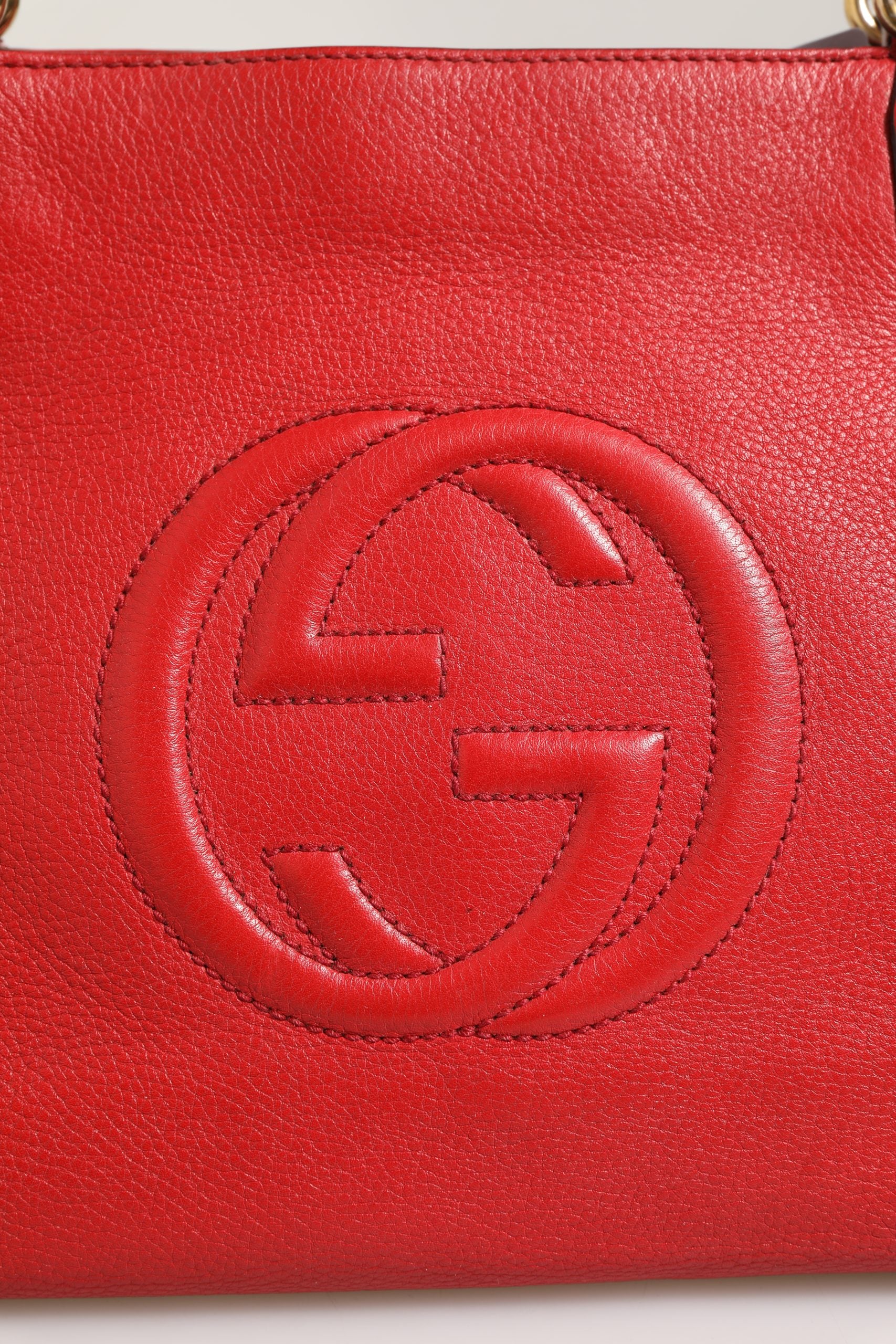 Sac cabas Gucci Soho en petit cuir