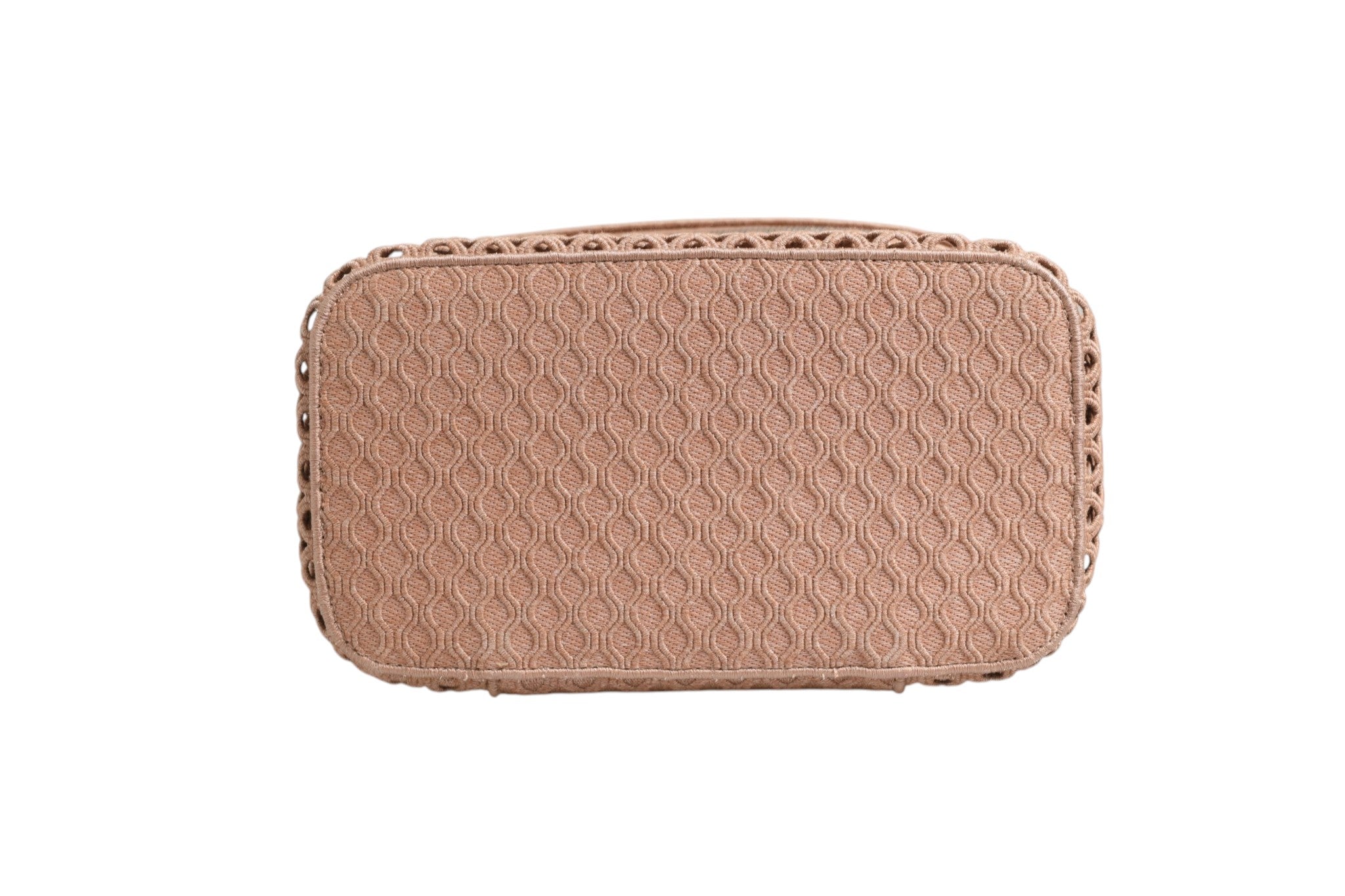 Christian Dior Mesh bestickte Dior Reise-Vanity Case