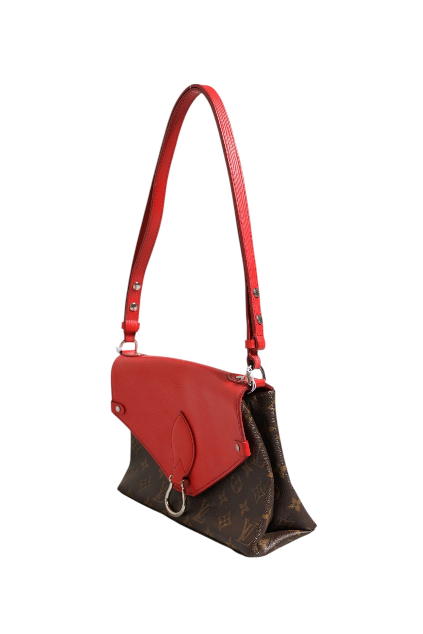 Louis Vuitton Saint Michel Monogram Epi Umhängetasche Coquelicot