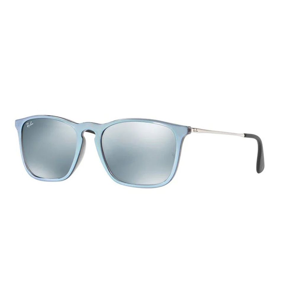 Lunettes de soleil Ray-Ban bleues en acétate injecté