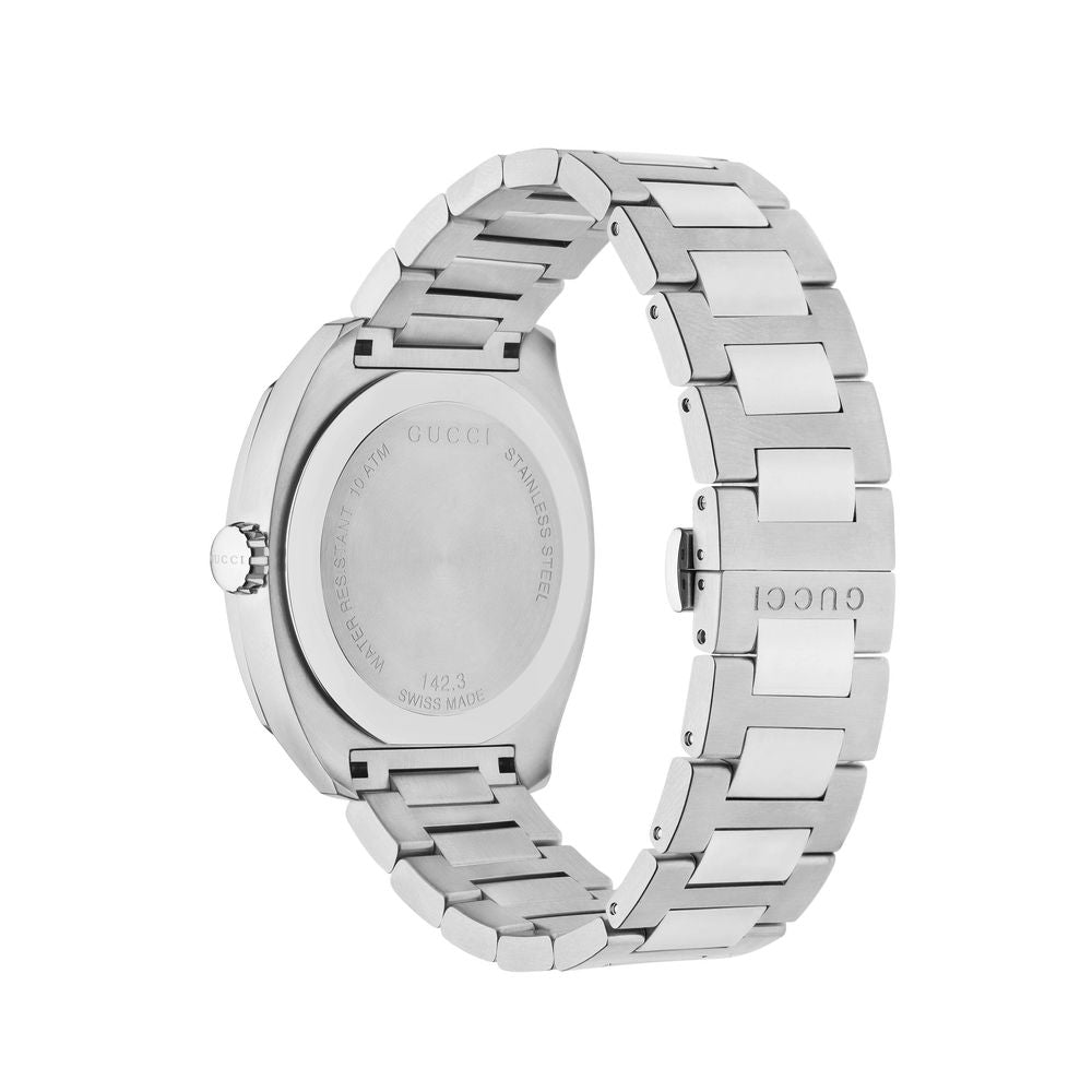 Montre habillée Gucci en acier inoxydable gris