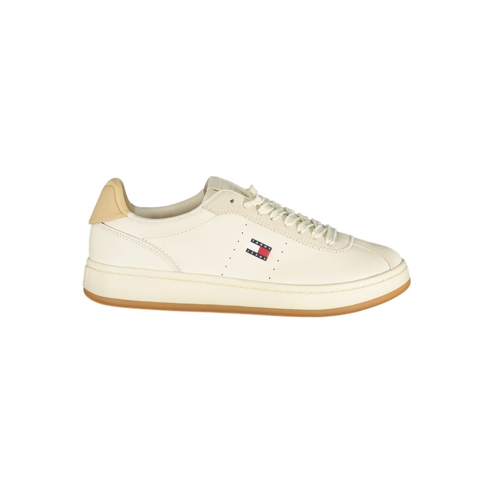 Tommy Hilfiger Beige Polyurethan Damen Sneaker
