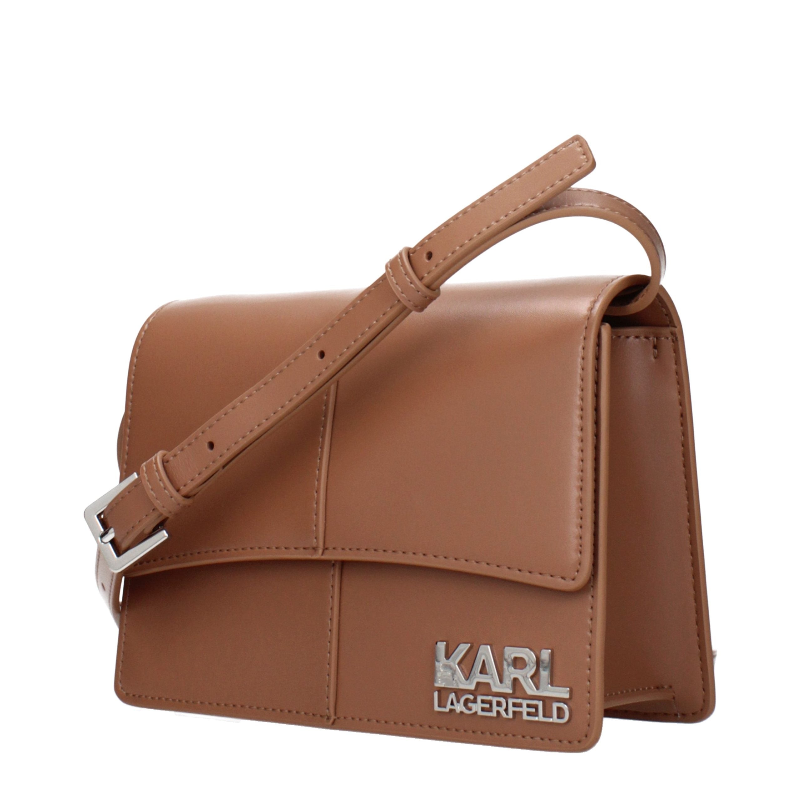 Karl Lagerfeld Brown Crossbody Bag