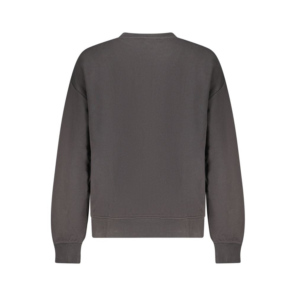 Sweat-shirt Femme Calvin Klein Noir en Coton