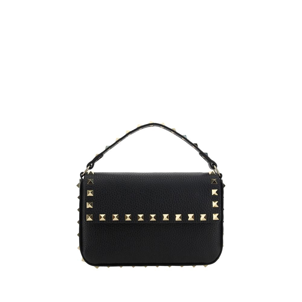 Sac porté épaule Valentino Garavani en cuir de veau noir