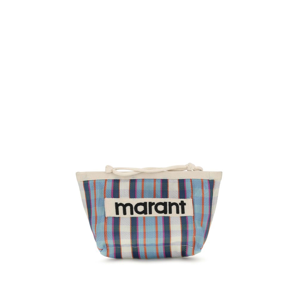 Isabel Marant Mehrfarbige Nylon-Clutch-Tasche