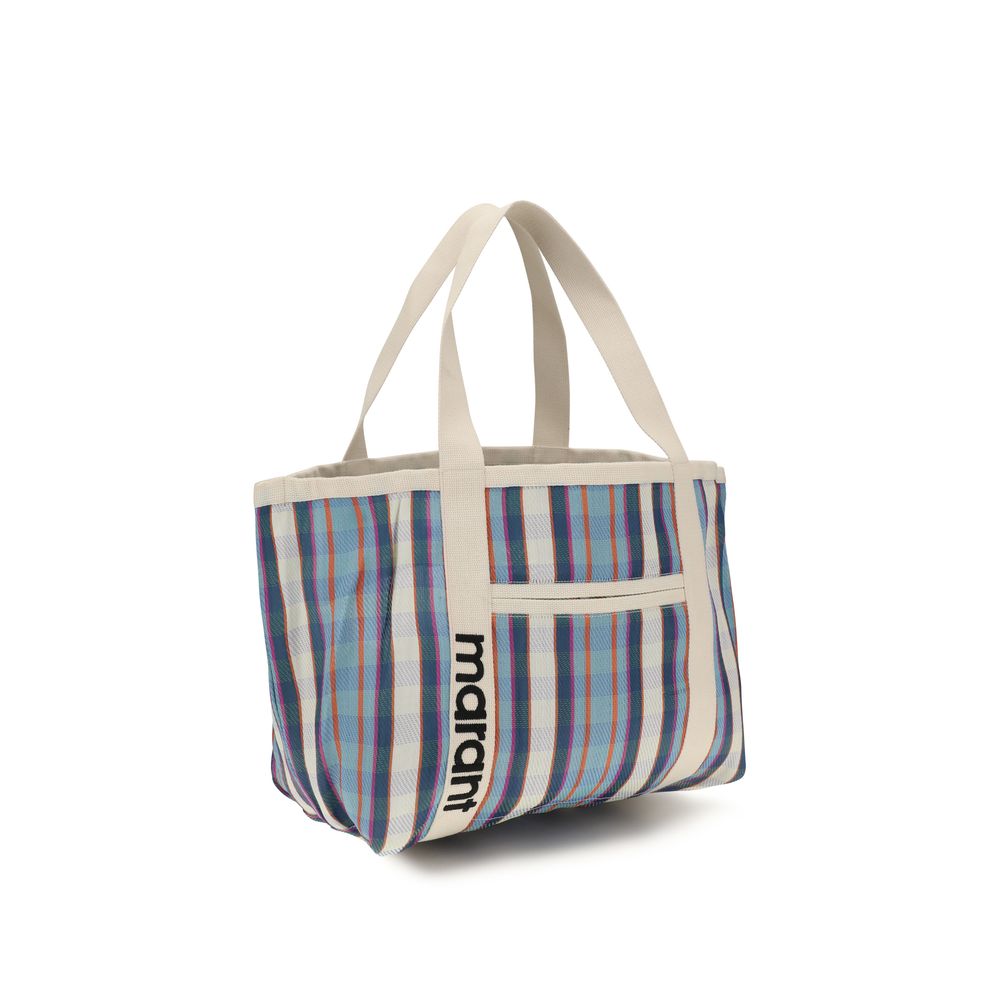 Sac bandoulière en nylon multicolore Isabel Marant