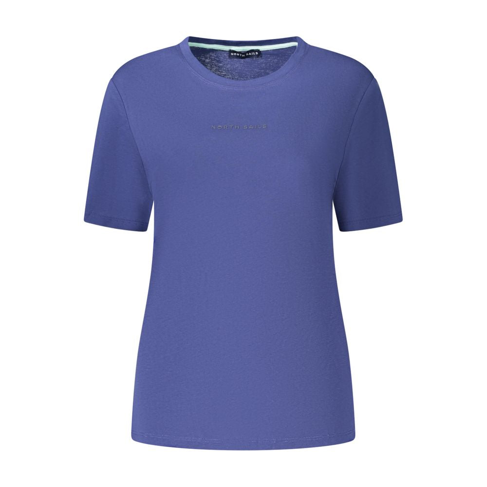 North Sails blaues Damen-T-Shirt aus Baumwolle