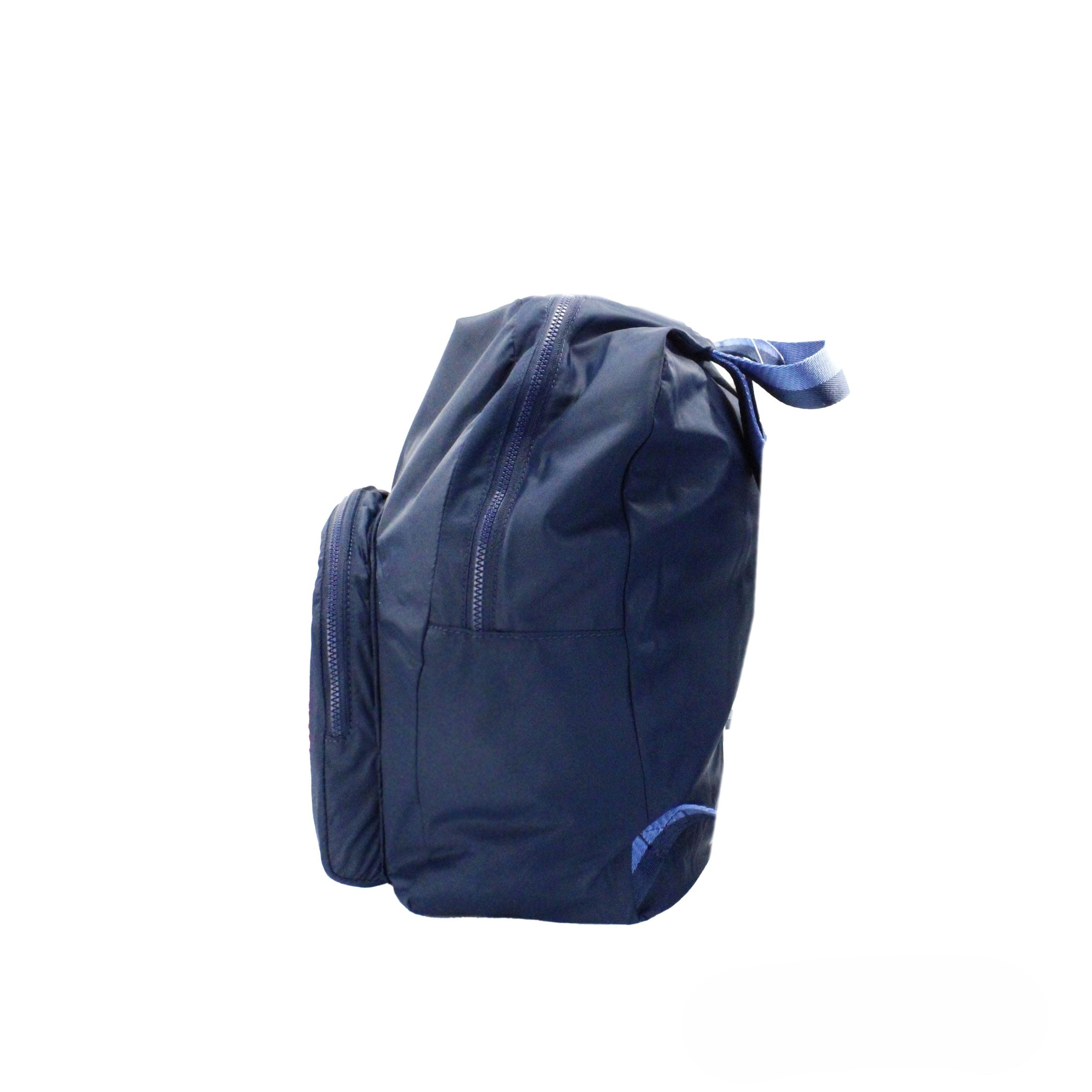 Kate Spade Arya Medium Nylon Nightcap Blue Packable Backpack BookBag Bag