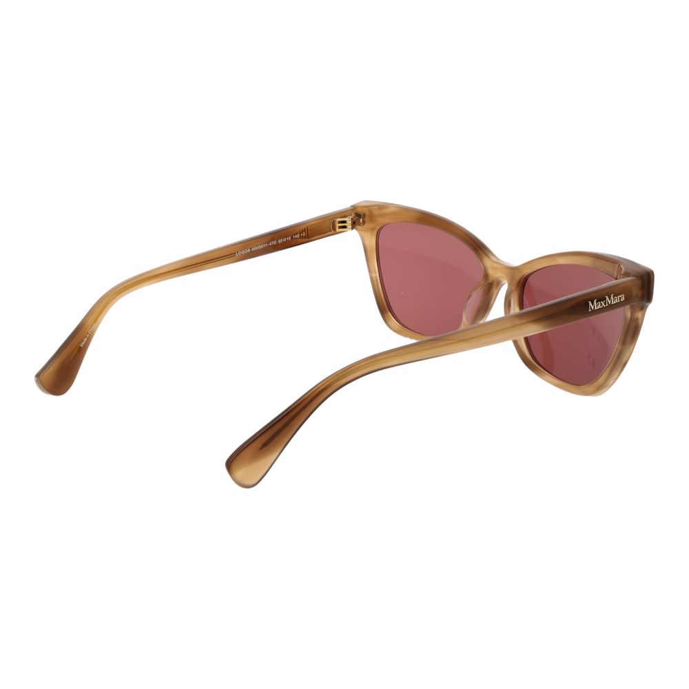 Max Mara Braune Azetat-Sonnenbrille