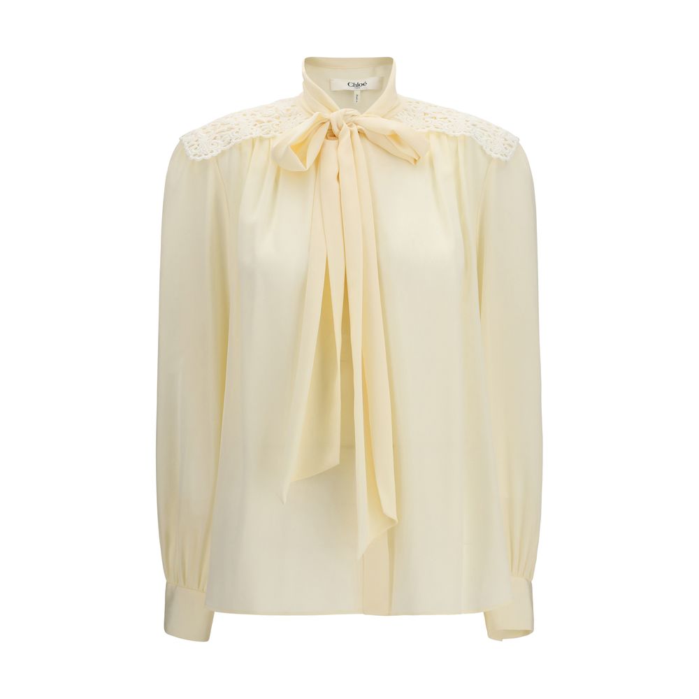 Chloé Beige Blouse
