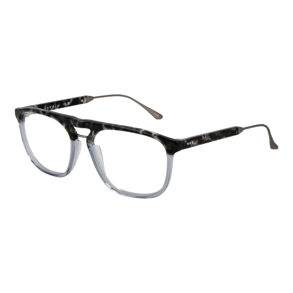 Lunettes Sandro en Acétate Gris et Métal (Monture)