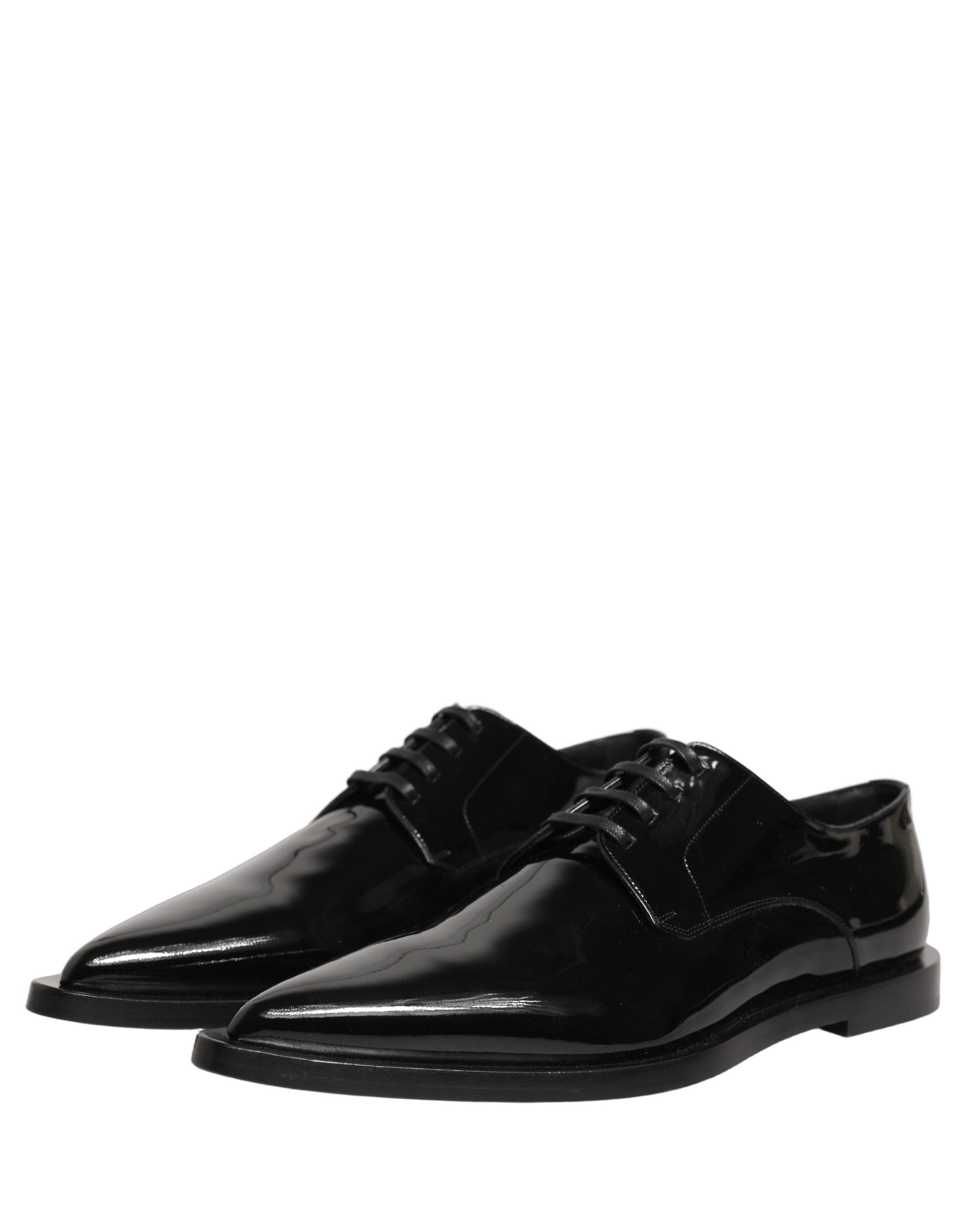 Chaussures Richelieu Homme en Cuir Noir Dolce & Gabbana