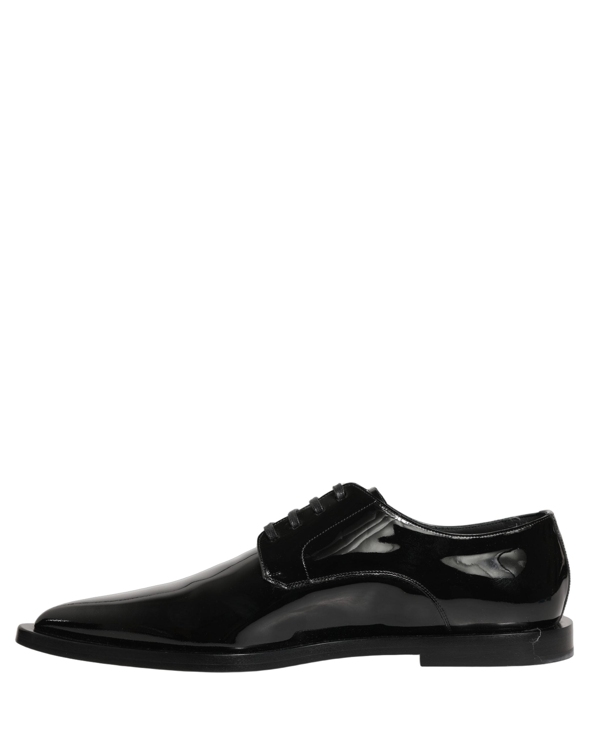 Chaussures Richelieu Homme en Cuir Noir Dolce & Gabbana