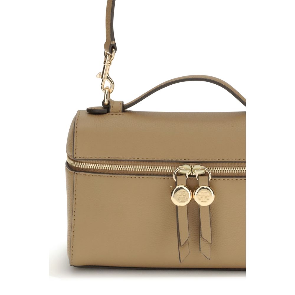Tory Burch Beige Kalbsleder Bos Taurus Handtasche