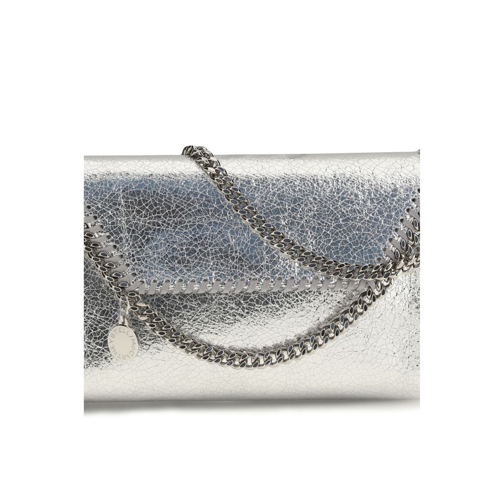 Sac bandoulière Stella McCartney en polyester argenté