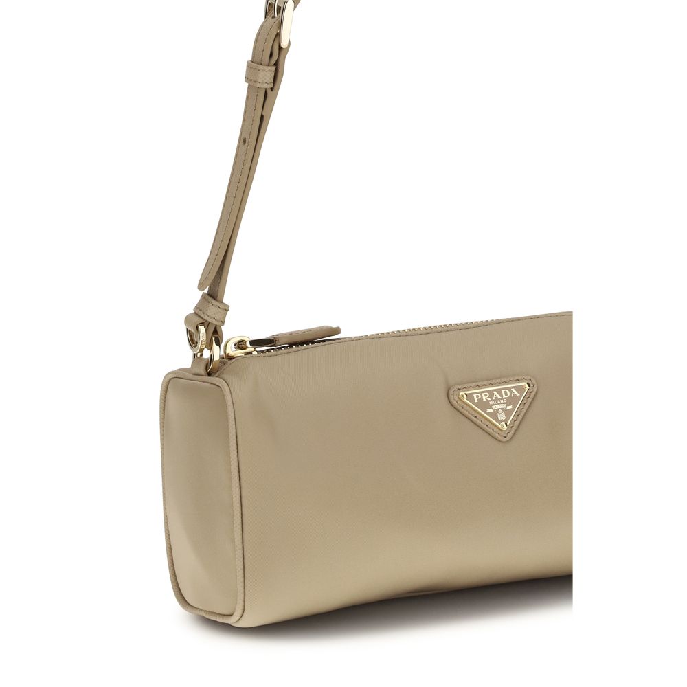Accessoires en nylon beige Prada