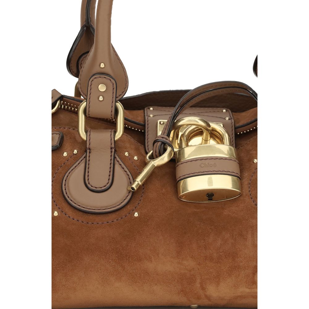 Chloé Handtasche aus Kalbsleder, Braun