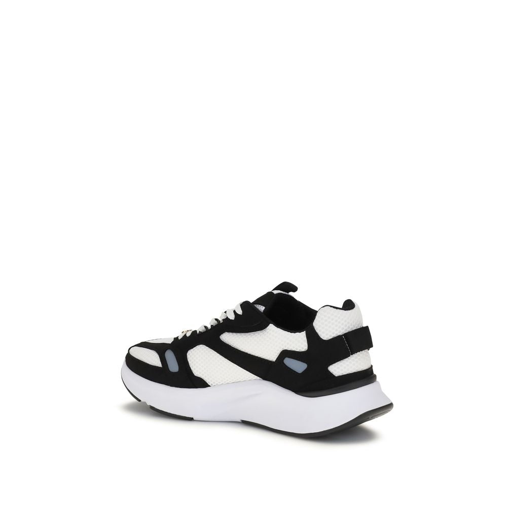 Valentino Garavani Mehrfarbige Low-Top-Sneakers aus Polyester