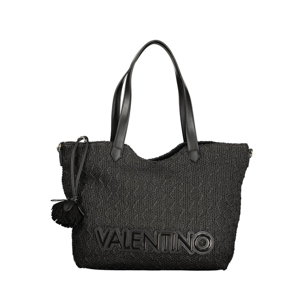 Valentino Nero Polietilene Damen Tasche