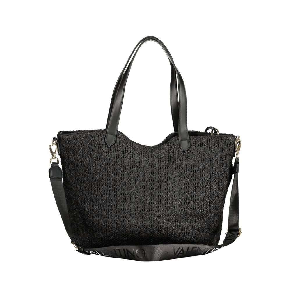 Valentino Nero Polietilene Damen Tasche