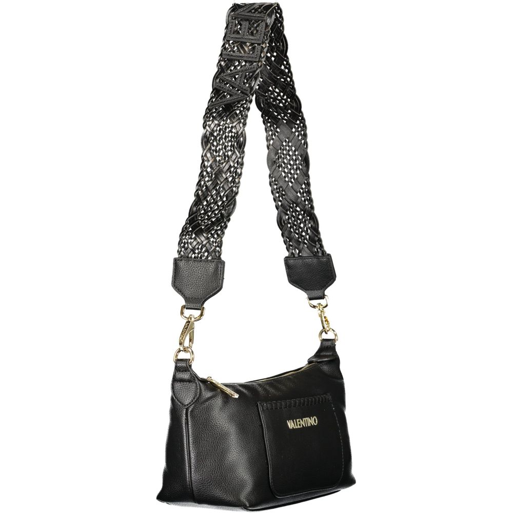 Valentino schwarze Damenhandtasche aus Polyurethan
