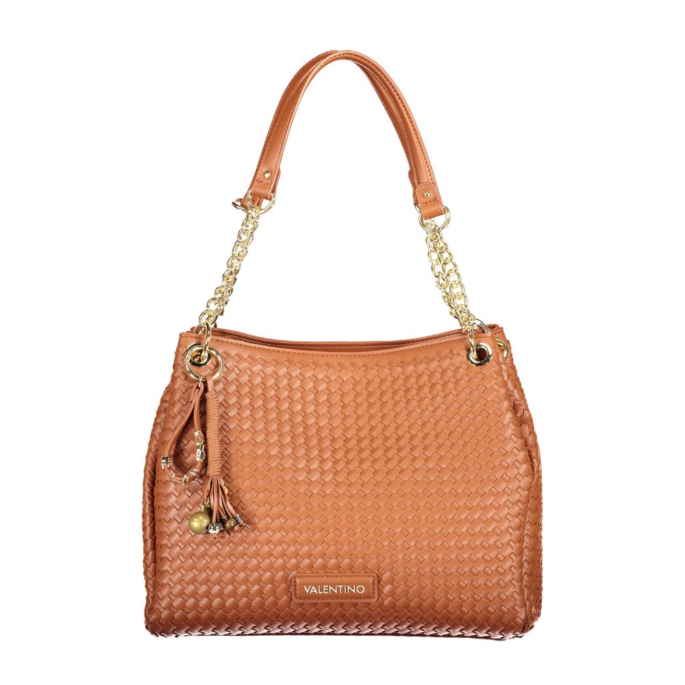 Valentino Marrone Damen-Tasche aus Polyurethan
