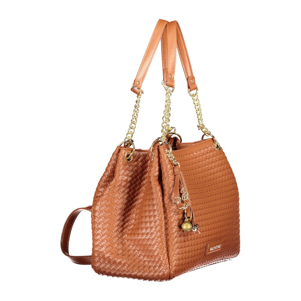 Valentino Marrone Damen-Tasche aus Polyurethan