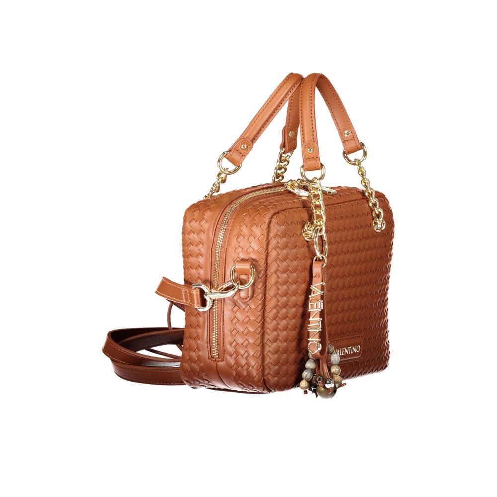 Valentino Damen-Tasche aus braunem Polyurethan