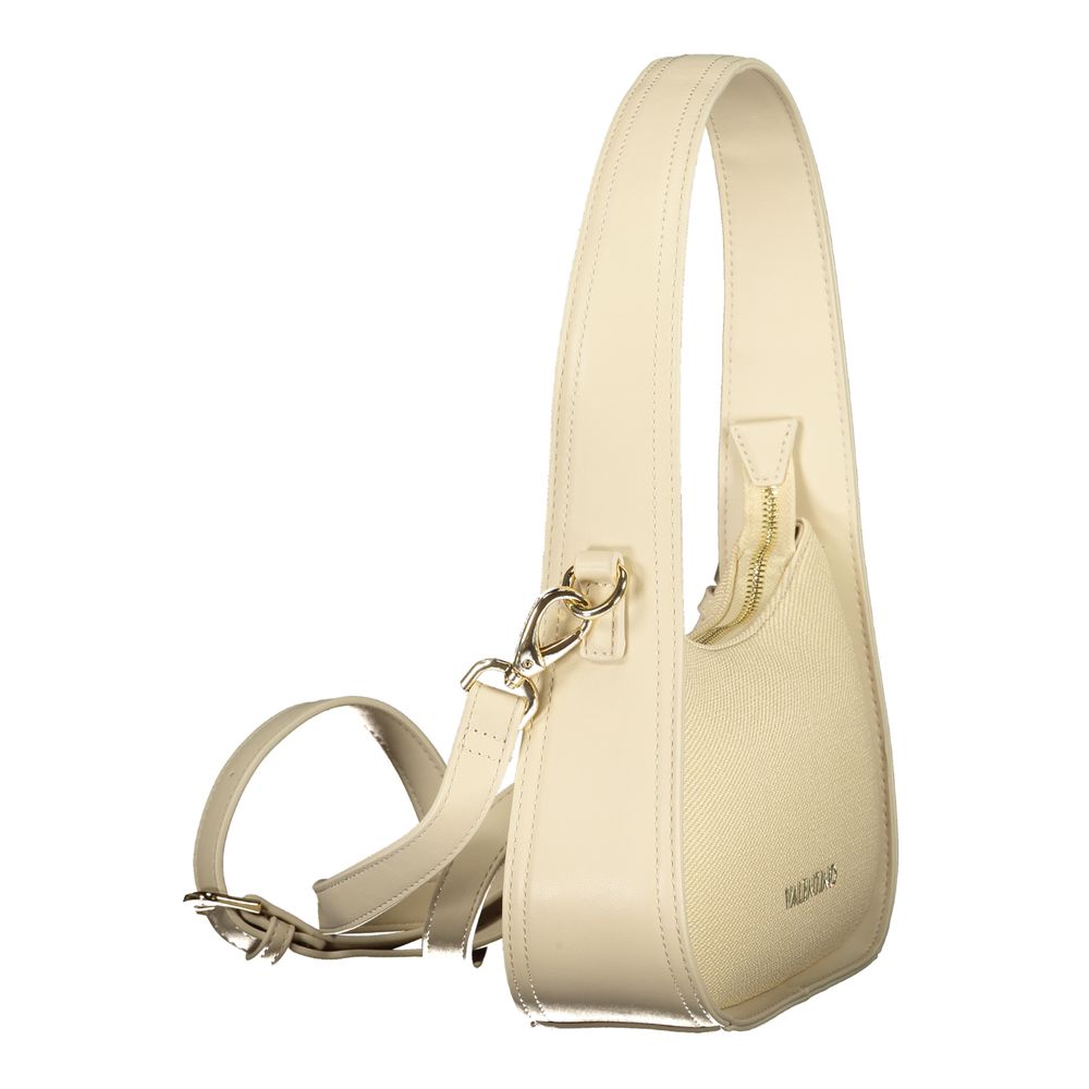 Valentino Beige Damen-Umhängetasche aus Polyurethan