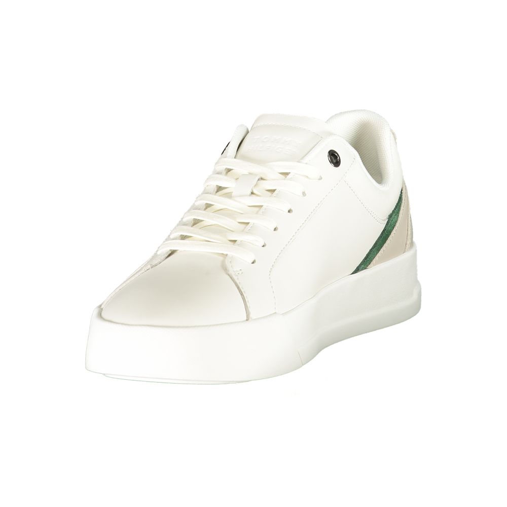 Tommy Hilfiger Weiß Polyurethan Herren Sneaker